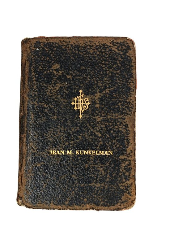 1919 Common Service Book Of The Lutheran Church Leather Vintage Collectible - Picture 1 of 8